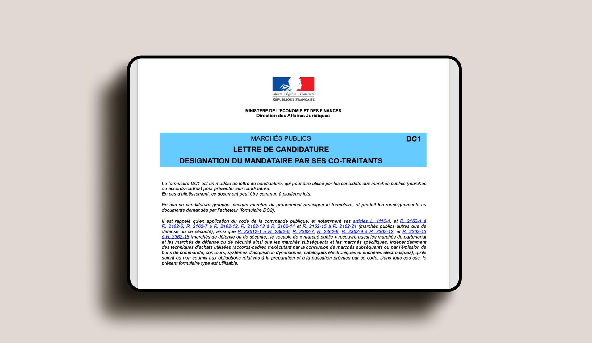 Tutorial : Comment compléter un formulaire DC1 – 1% artistique